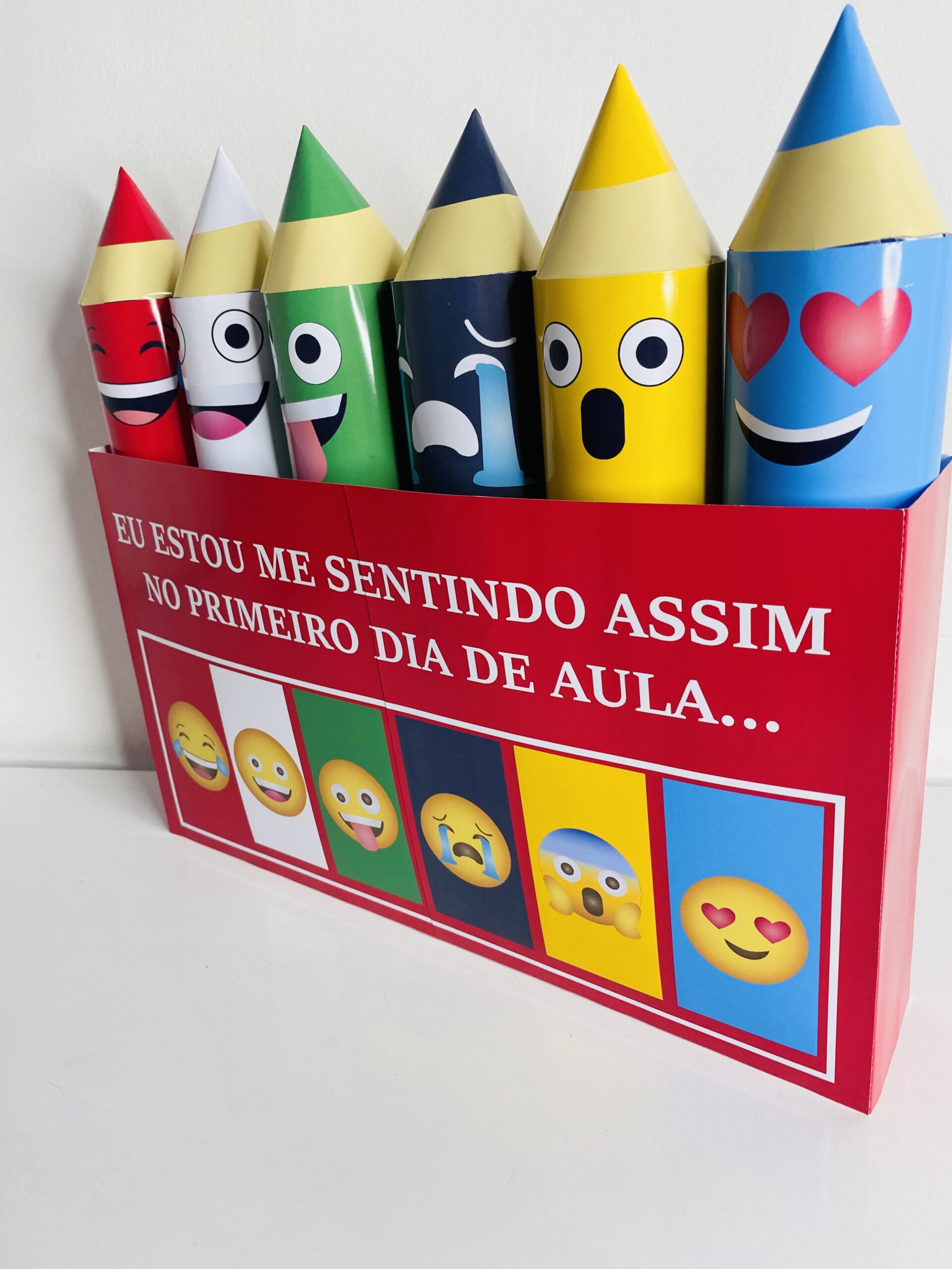 Kit lápis eu estou me sentindo assim no primeiro dia de aula - Image 2